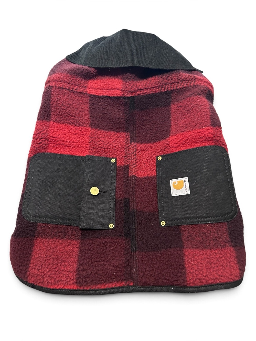 Carhartt Red & Black Sherpa Dog Core Coat Size Large